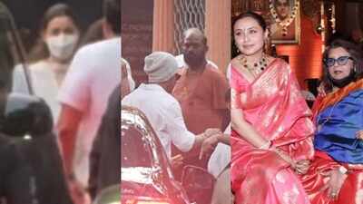 Rani Mukerji's mother's funeral: Shah Rukh Khan, Alia Bhatt, Karan Johar, Anil Kapoor arrive to pay last respects