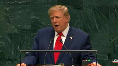 'I have made peace': Trump calls on all nations to impose complete blockade on Iran at UNGA
