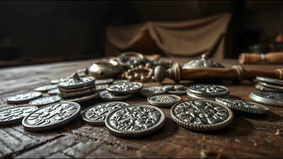 Swedish woman digging for fishing bait near Stockholm uncovered 24,100 silver coins, making it the country’s largest medieval coin hoard