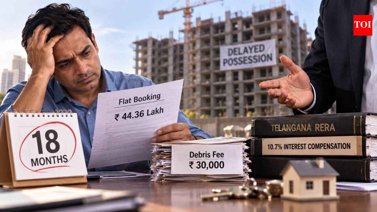 Telangana RERA Penalizes Builder with 10.7% Interest for 18-Month Handover Delay