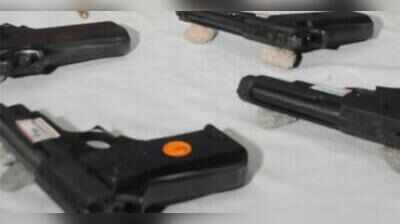 Illegal racket busted, 7 arrested with 5 pistols