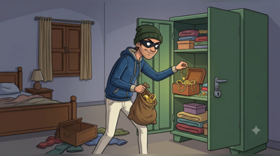 Family at hospital, thieves break into Bengaluru home and steal 500 grams of gold