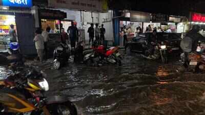 Heavy rain lashes Pune after dry stretch; over 100mm spell waterlogs several Pimpri Chinchwad localities