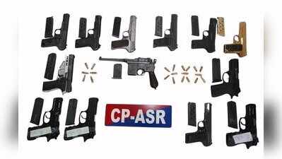 8 held, 13 pistols seized in Amritsar