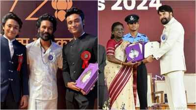 Mammootty says National Award for Best Actor is an honour he will 'cherish for a lifetime'; Dhanush shares family moment; 'this is for my fans'