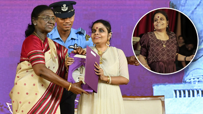 'When they ask why you are unhappy, I…’: Behind Vaikom Vijayalakshmi’s National Award is a journey through blindness, insensitive questions and choosing freedom on her own terms