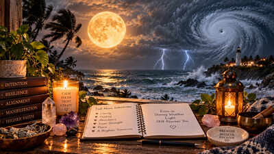 Hurricane Polo and the Harvest Moon 2026: Can You Perform a Full Moon Manifestation Ritual During Stormy Weather?