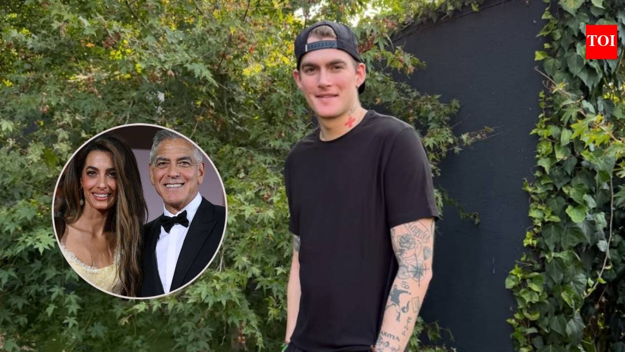 Uncle' George Clooney and Amal Clooney visit Cindy Crawford for support  after Presley Gerber's passing | - The Times of India