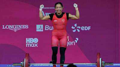 Mirabai Chanu wins maiden Asian Games medal, bags silver in 49kg category