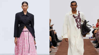 Dhruv Kapoor brings India to Milan Fashion Week: Lungis, sarees and sportswear get a bold SS27 makeover