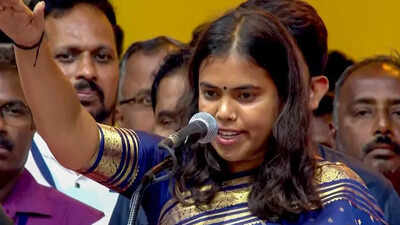 'Was she menstruating?' TVK minister's absence from Vijay's UK trip invites sexist remarks from DMK
