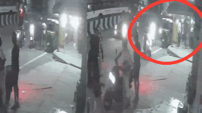 Bengaluru machete attack caught on cam: Masked men on 3 bikes attack 4 people in sudden street rampage