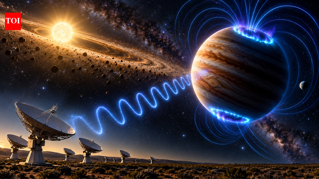 一颗距离 64 光年的行星正在发送无线电信号；天文学家将其起源追溯到遥远世界的极光