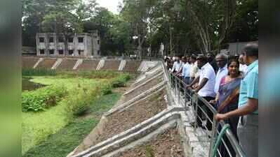 Egmore Museum pond restored, open to public