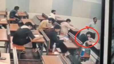 IIT-Bombay suicide case: New CCTV footage shows Sahil Wakode’s movements before he left exam hall