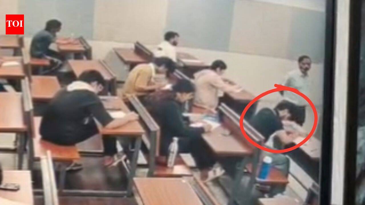 IIT-Bombay suicide case: New CCTV footage shows Sahil Wakode’s movements before he left exam hall