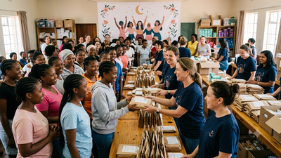 In 2017, one woman began collecting menstrual products for women in need; 8 years later, Project Dignity was supporting nearly 1,900 women and girls every month