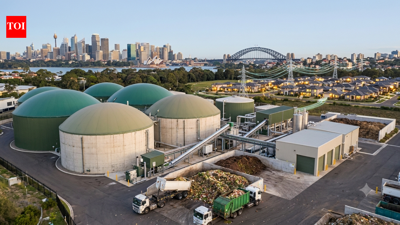 Australia turns Sydney food waste into power for 4,000 homes