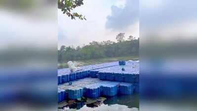 Hazaribag residents oppose floating restaurant & toilet on lake project