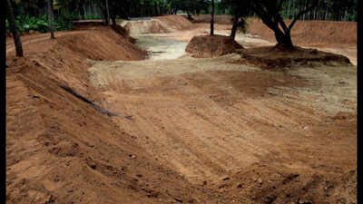 NGO Siruthuli under fire for ‘damaging’ heritage check dam, modifying Noyyal riverbank