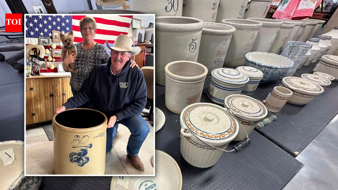 South Dakota collector's $750 crock had a rare twin that sold for $32,000
