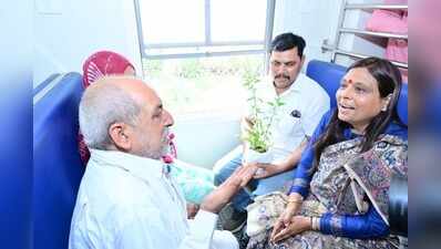 BJP Haryana chief rides hydrogen train, says next stop is Delhi