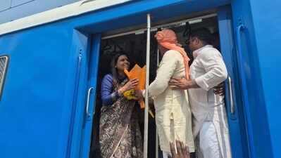 BJP Haryana chief rides hydrogen train, says next stop is Delhi