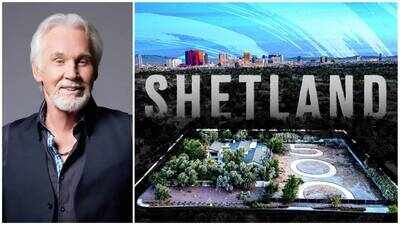 In 2021, Kenny Rogers’ former Las Vegas home sold for $2.79 million; after the property expanded to 2 acres and was stripped for a 20,000-sq-ft rebuild, the unfinished estate is asking $3.95 million