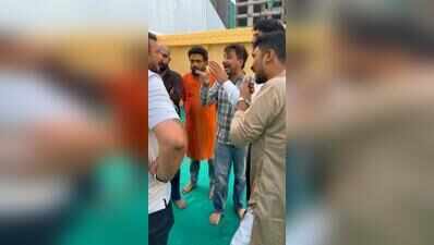 Ganesh pandal payment row turns into scuffle in Vesu