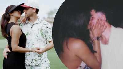 Nick Jonas thanks Priyanka Chopra for 'perfect birthday' celebrations; couple share loved-up moments from golfing getaway - PICS
