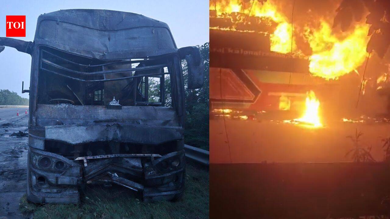 'Driver smoking, burning smell, a request to stop': How horror unfolded inside Noida bus that killed 9