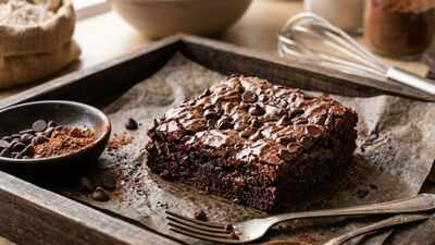 Eggless chocolate brownies at home: Easy recipe with cocoa, dark chocolate, and whole wheat flour