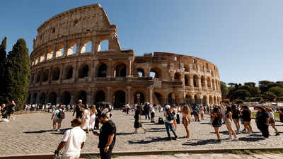 Rome’s iconic Colosseum shuts unexpectedly after worker, 22, falls to his death