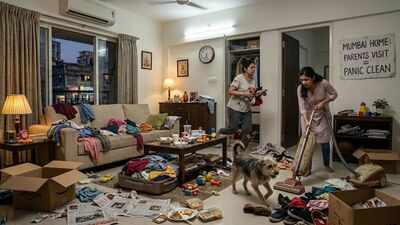 Psychology says panic-cleaning before parents visit may reveal more than a messy home: Why adults worry about judgement and family expectations