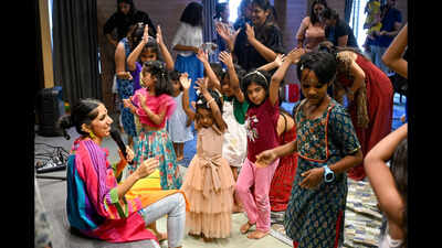 Bhajan jamming:Bengaluru’s new weekend beat for kids