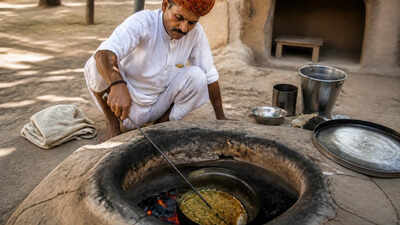Why do some Indian villages still cook food underground? The centuries-old cooking technique that turns pits into natural ovens.