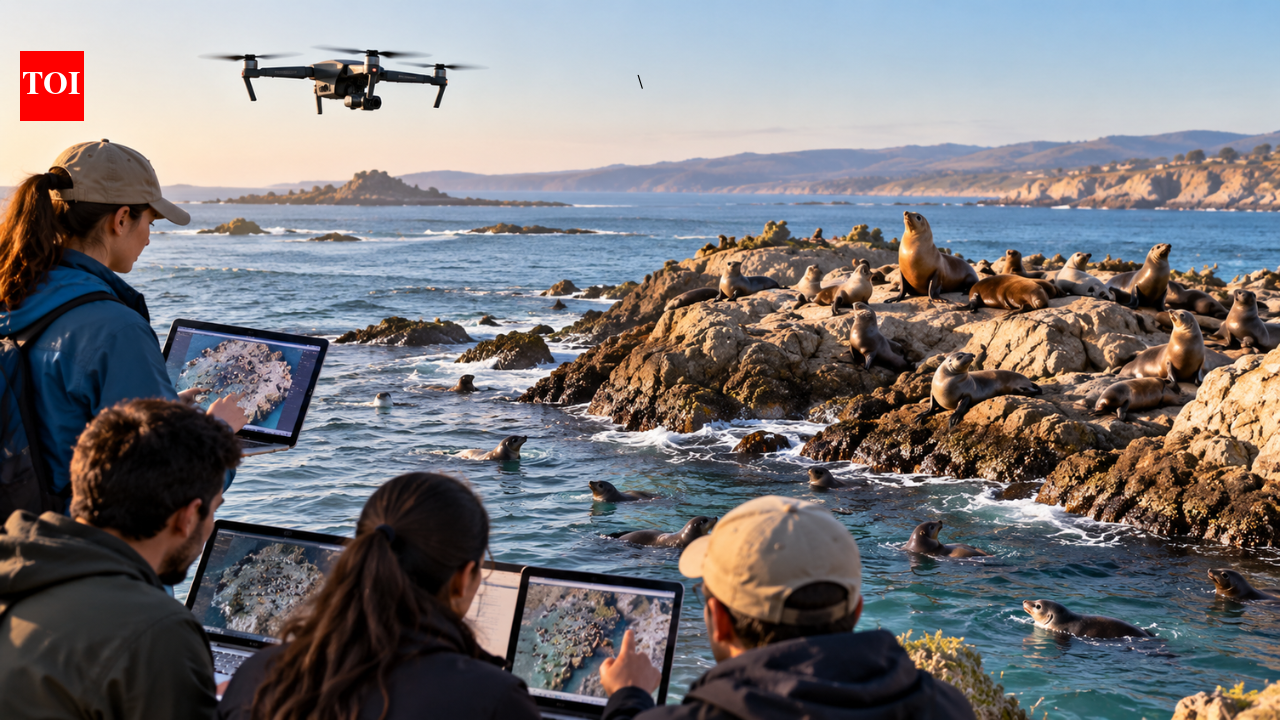 In 2019, California researchers used 1,500 volunteers to count seals and sea lions from drone images; 11 repeated counts improved accuracy