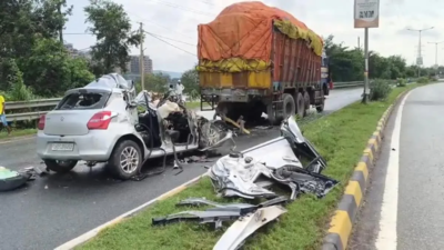 Minister Deepika’s daughter among 4 teenagers killed as car crashes into truck in Jamshedpur