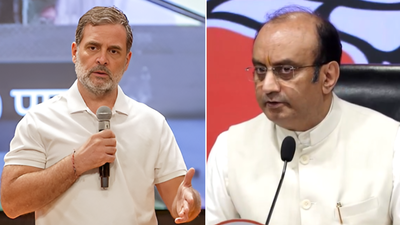 'No anti-incumbency against BJP?' Party counters Rahul Gandhi with Tamil Nadu, Bengal poll history