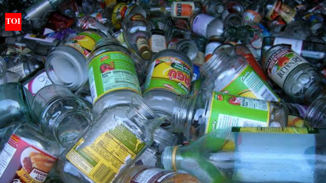 In New York, 29 million discarded glass bottles were ground into concrete for JPMorgan headquarters