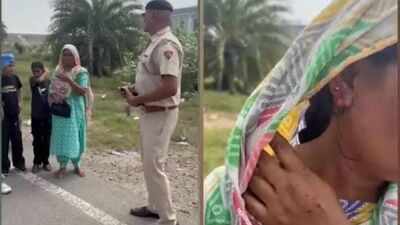Gun to her head, gold earring snatched: Haryana woman fights 3 robbers with children