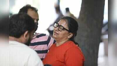 Noida bus fire: At mortuary, a grim wait to identify charred remains