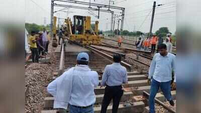 NCR fixes track defect in Mathura section