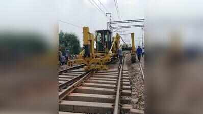 NCR fixes track defect in Mathura section