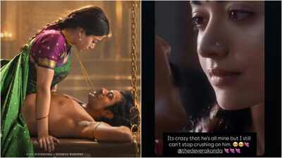 Rashmika Mandanna on Vijay Deverakonda: 'I still can't stop crushing on him'; Vijay says 'I have you for life' as fans praise 'Ranabaali' song