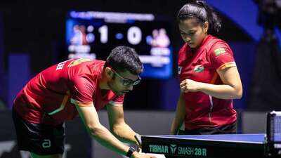 Asian Games: Diya Chitale, Manush Shah storm into mixed doubles semifinals, assure table tennis medal