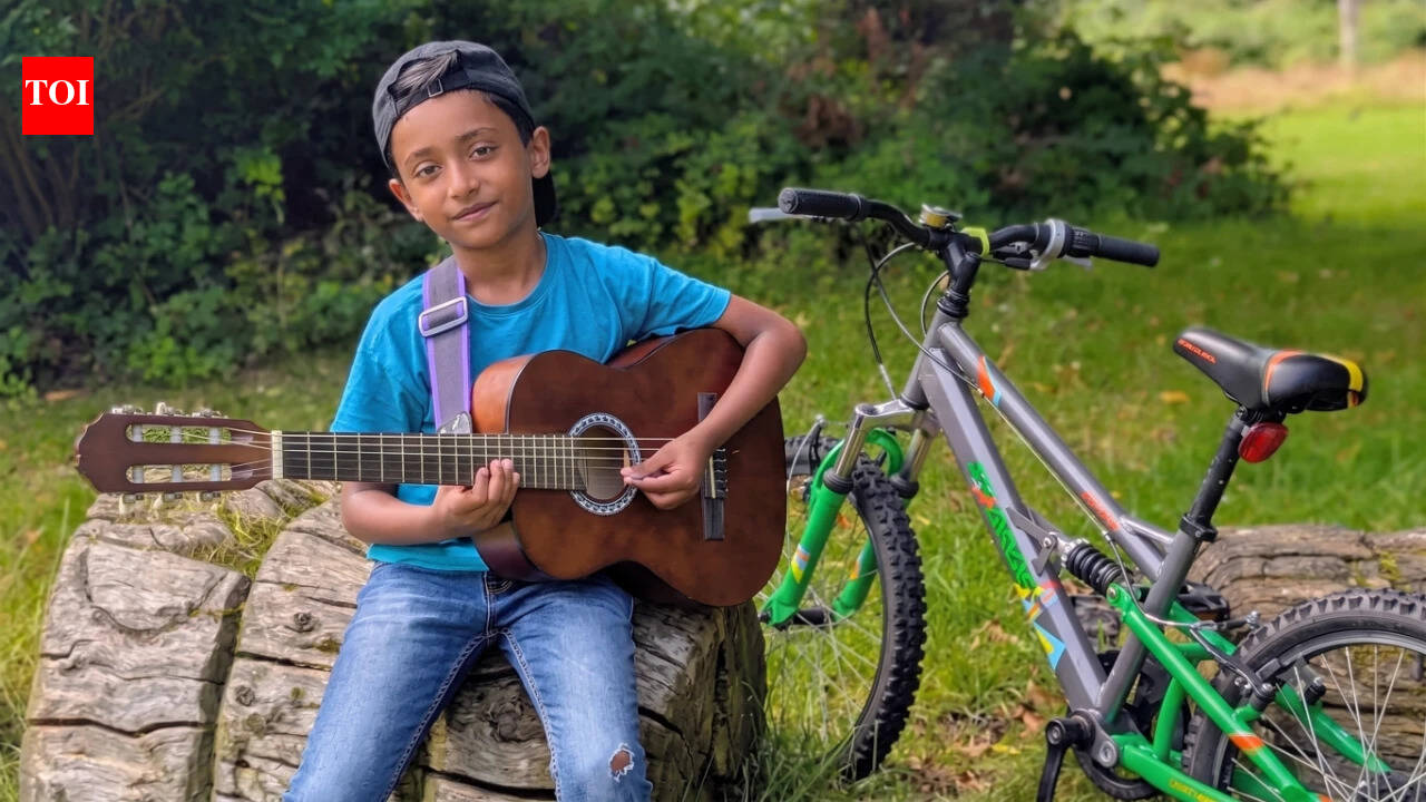 Meet Adrian Abraham, 9-year-old Indian-origin rock and metal guitarist aiming to set a world record