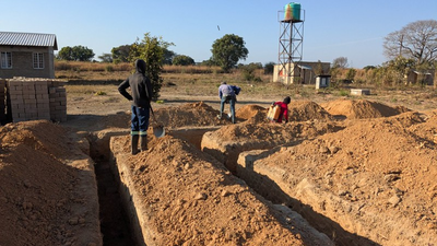A Zambian community is turning human waste from dry toilets into fertiliser as farmers struggle with declining soil fertility