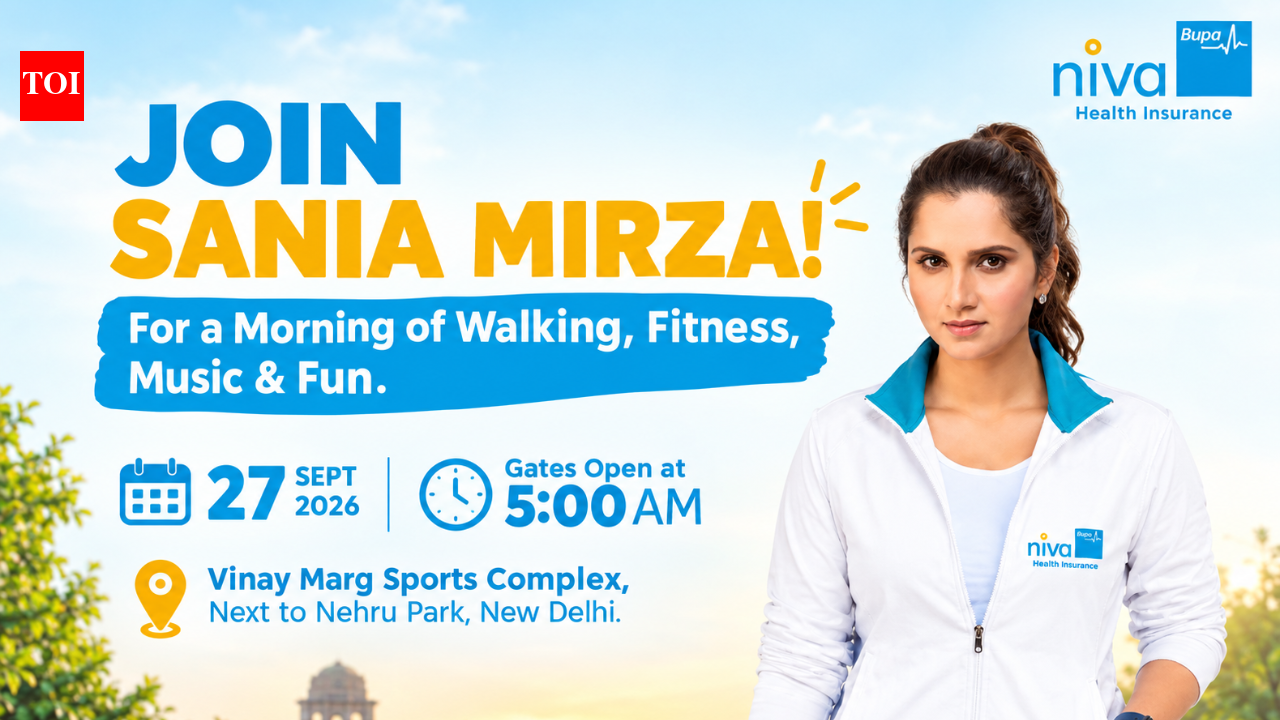 Tennis icon Sania Mirza to lead Niva Bupa’s ‘Walk for Healthy Cities’ on September 27