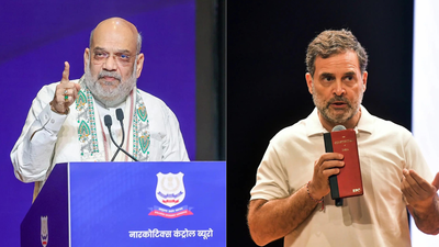 ‘Dead mindset cannot see vibrancy’: Amit Shah hits back at Rahul’s ‘dead economy’ remark